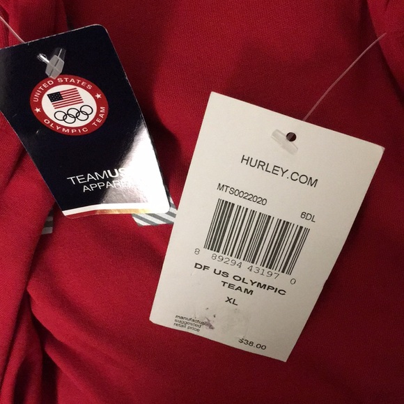 Hurley Nike USA Olympic Dri-Fit T-shirt - Picture 4 of 4